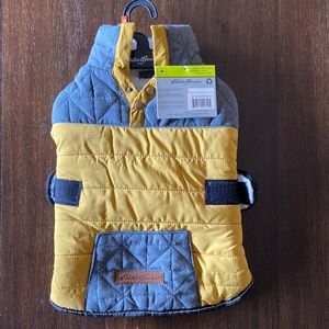 Yellow Eddie Bauer Pet Jacket